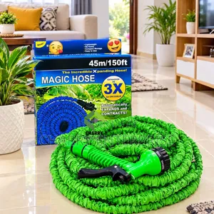 MAGIC HOSE Expandable Garden Water Hose 45m/150ft Also Washing Vehicle