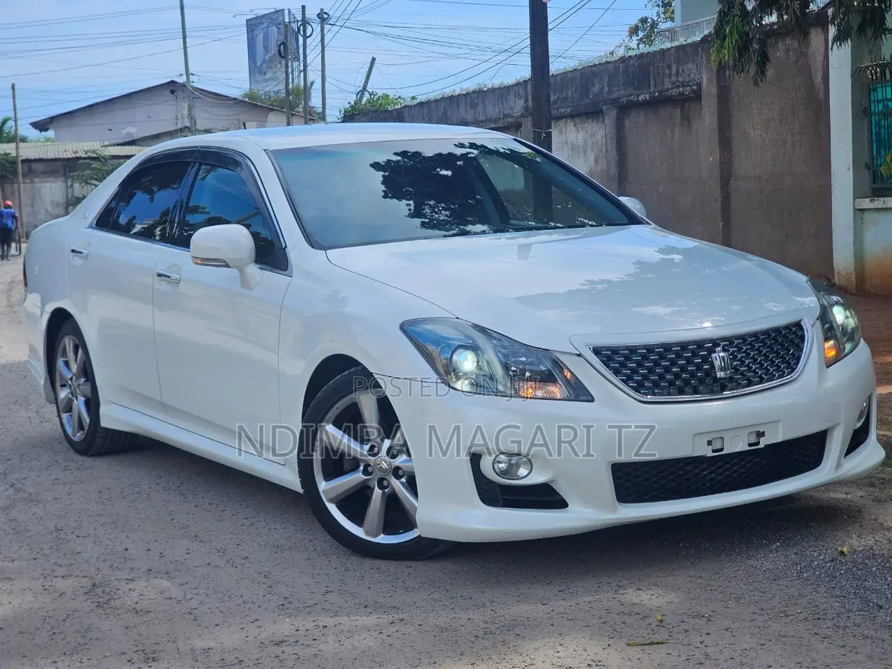 Toyota Crown 2008 White