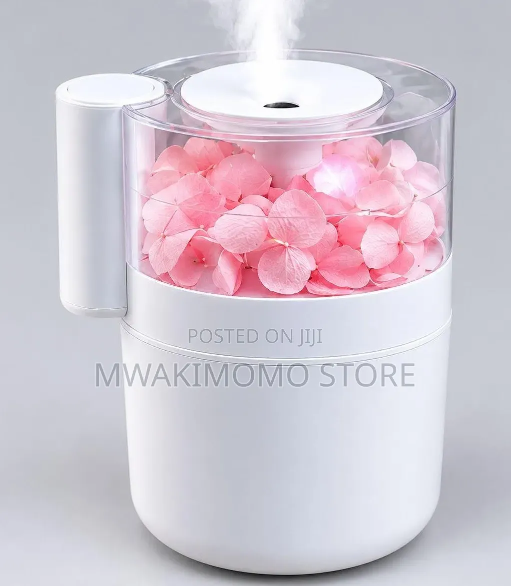 Flower Ultrasonic Cool Mist Humidifier and Essential Oil Diffuser