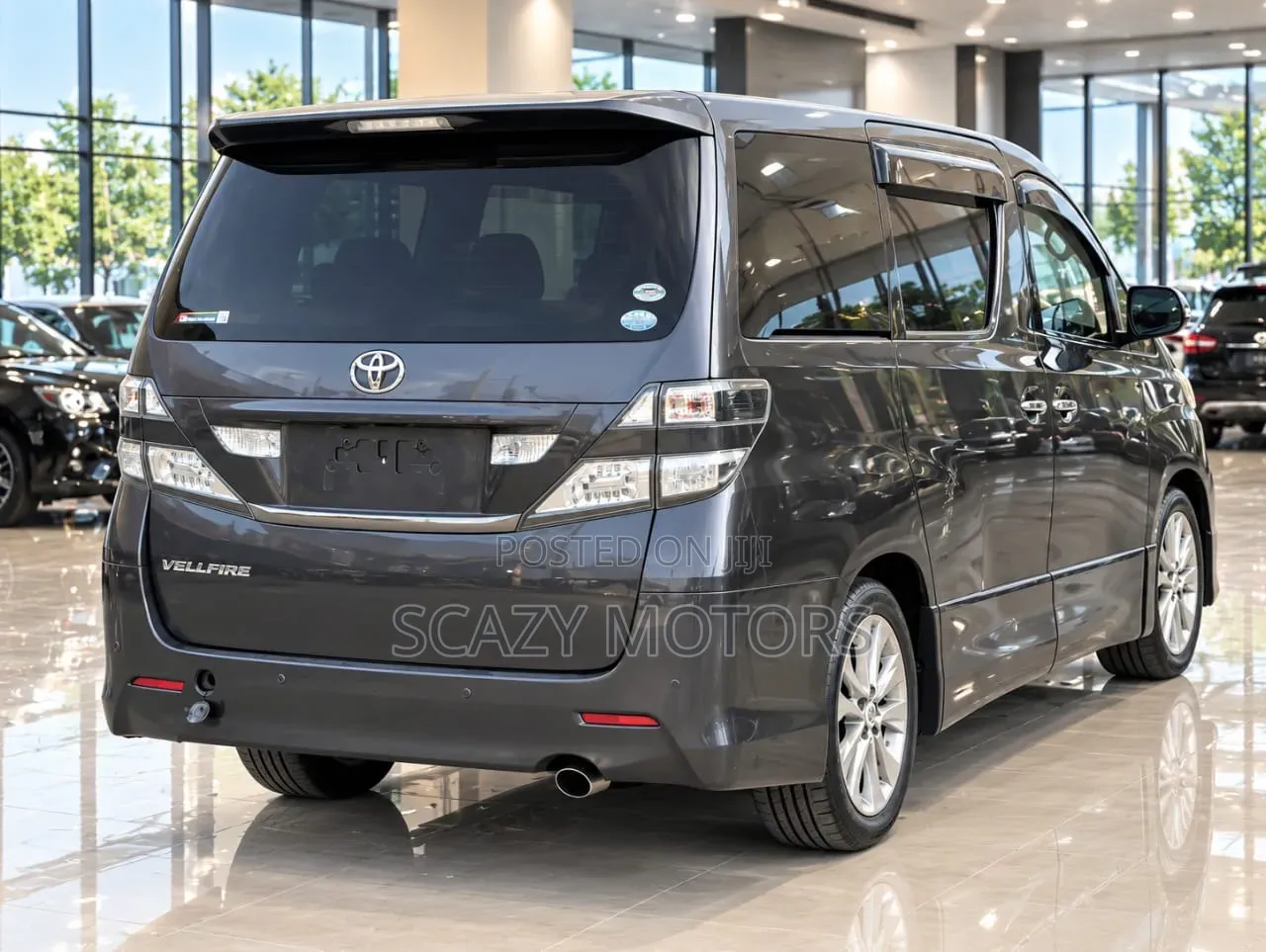 Toyota Vellfire 2009 Gray
