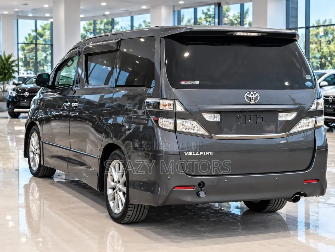 Toyota Vellfire 2009 Gray
