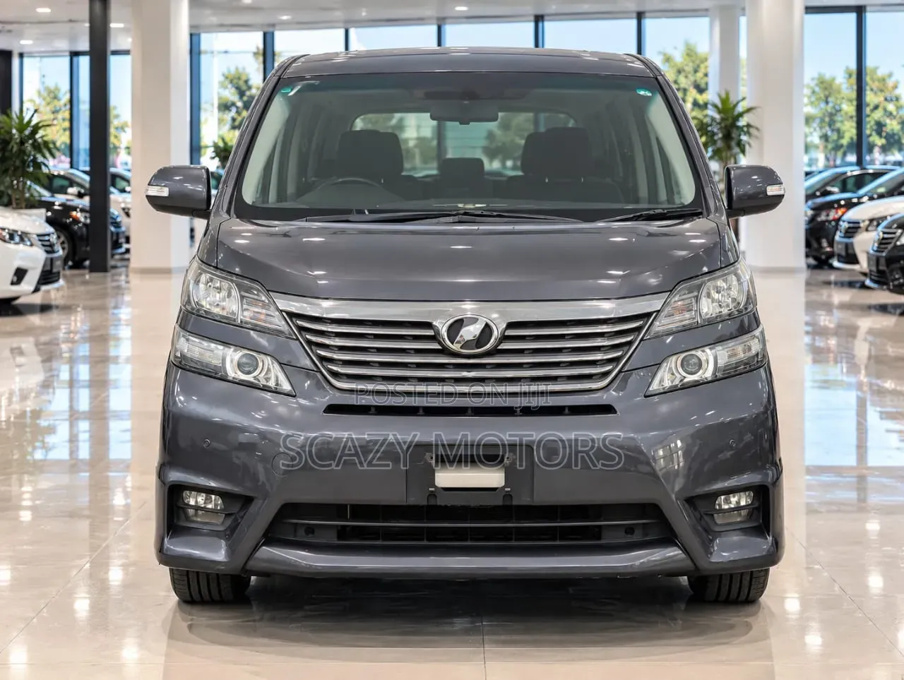 Toyota Vellfire 2009 Gray