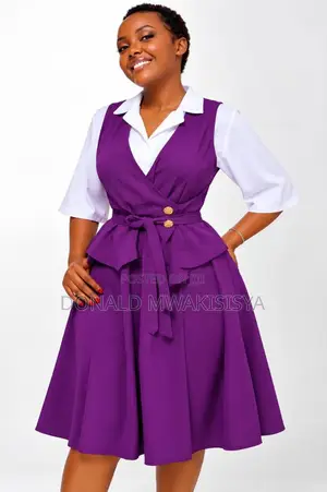 Office Skater Dress - 2 in 1 Edition