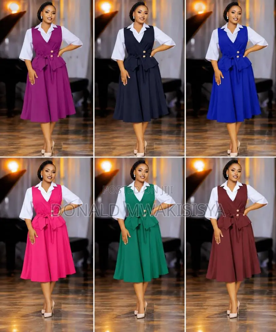 Office Skater Dress - 2 in 1 Edition