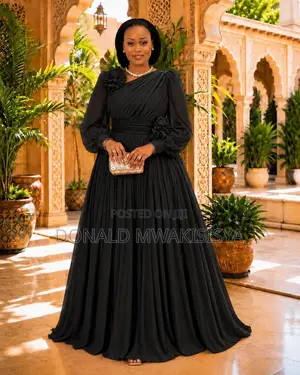 Turkey Pleated Gown - Dubai Luxury Edition