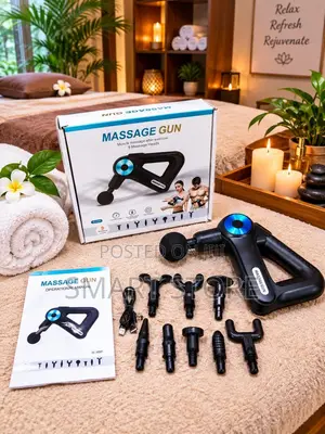 EX7-16 8-Head Massage Gun – Deep Tissue Percussion Massager