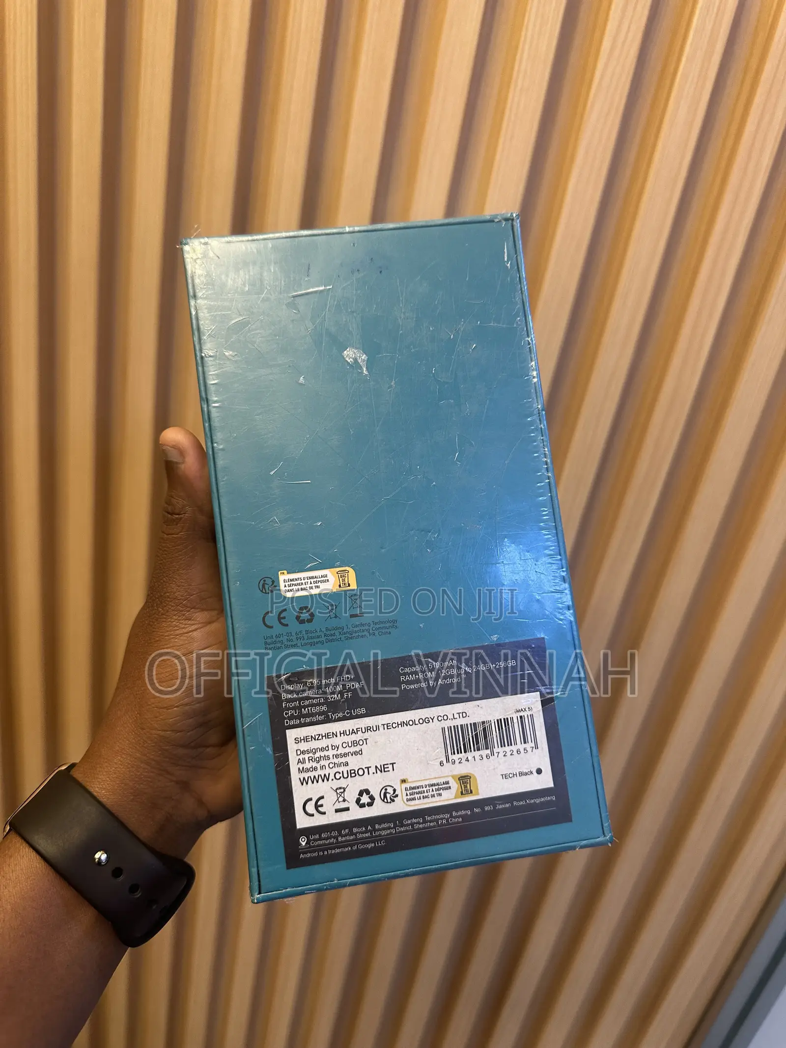 New Cubot Max 5 256 GB Black