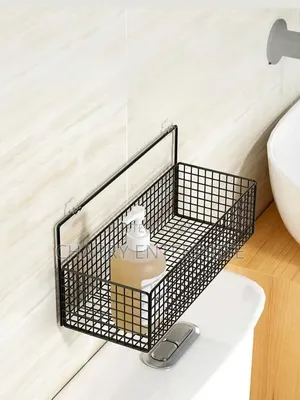 Wall Mount Bathroom Organiser or Kitchen Organiser