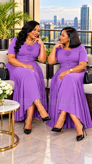 NEW LONG DRESS–SENORYLength: 130 CMPrice: 80,000/=