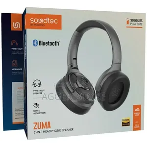 Soundtec by Porodo Zuma 2-in-1 Headphone and Speaker.