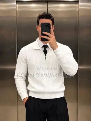 Knitwear Zip Polo Sweater - Boss Classy Edition 2026