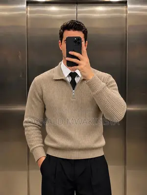 Knitwear Zip Polo Sweater - Boss Classy Edition 2026