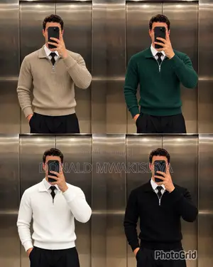 Knitwear Zip Polo Sweater - Boss Classy Edition 2026