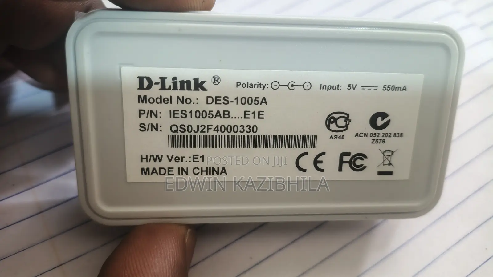 D-Link 5-Port 10/100 Desktop Switch