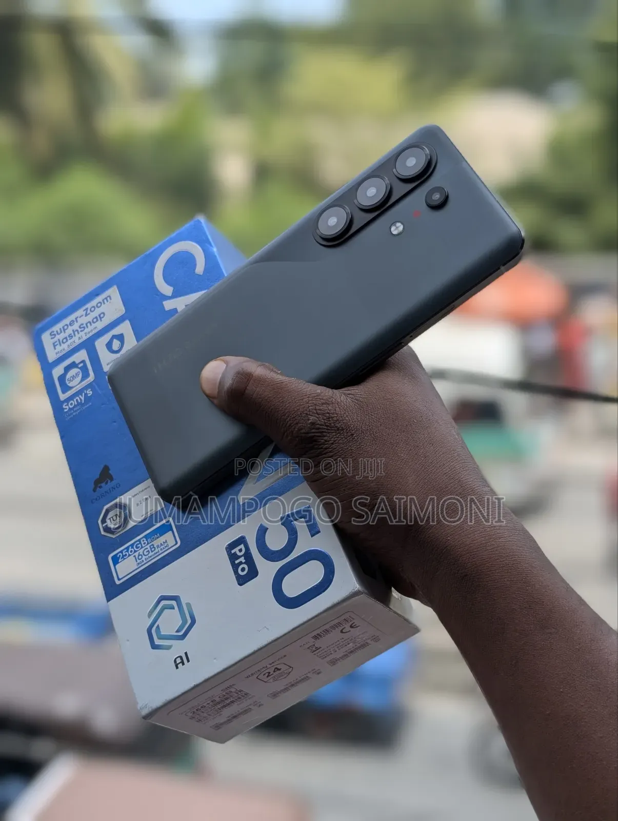 New Tecno Camon 50 Pro 256 GB Black