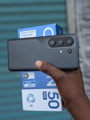 New Tecno Camon 50 Pro 256 GB Black