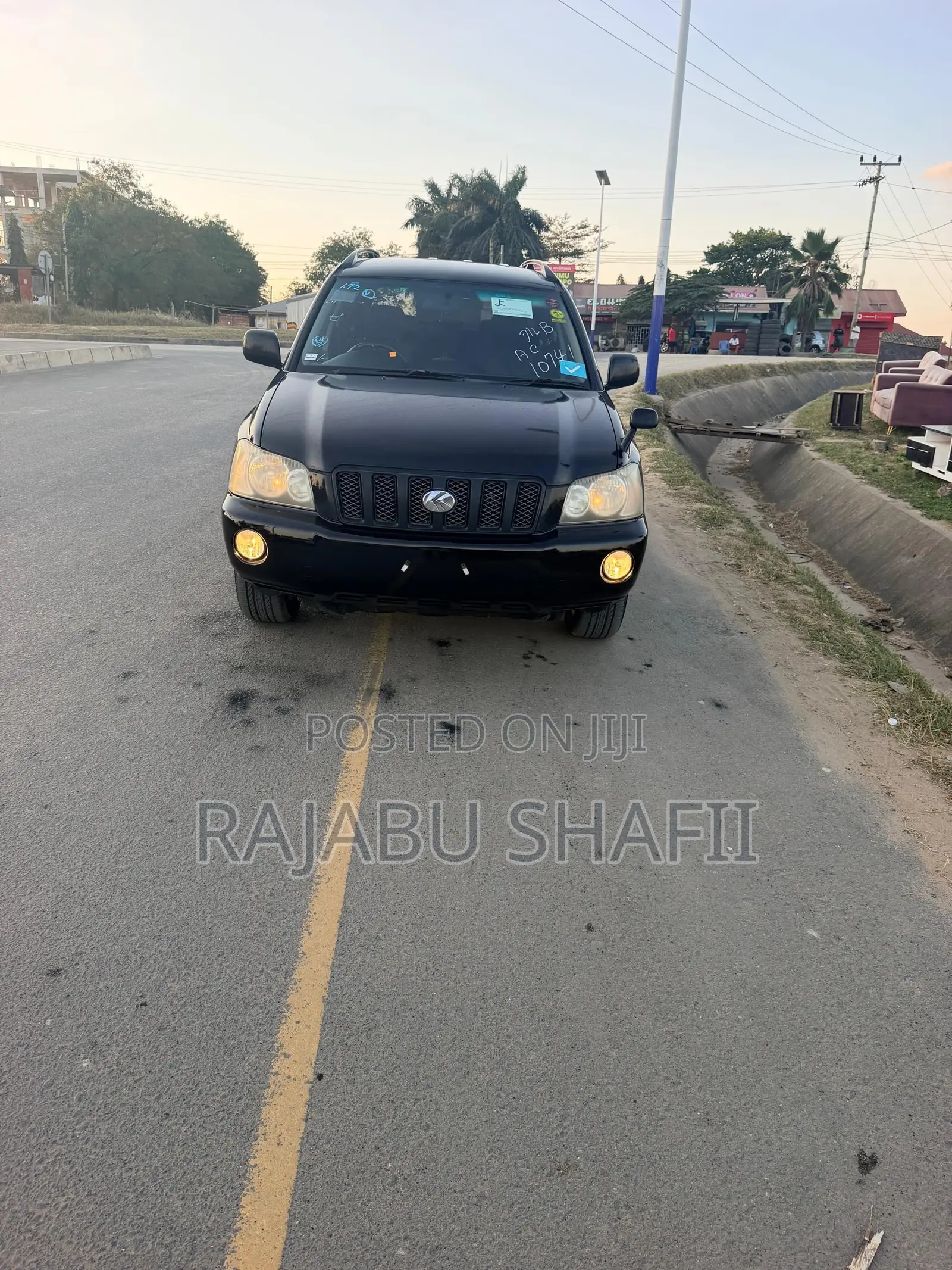 Toyota Kluger 2002 Black