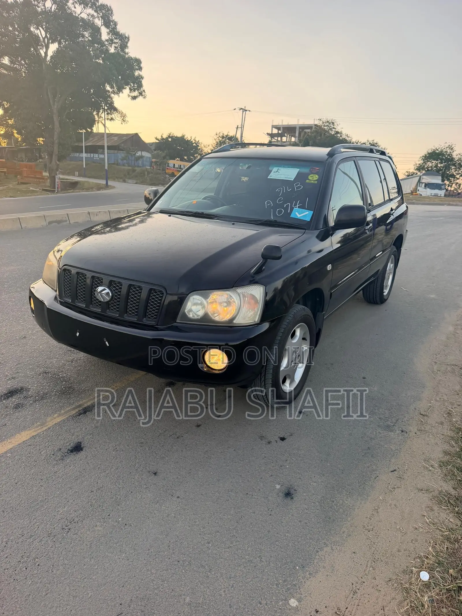 Toyota Kluger 2002 Black