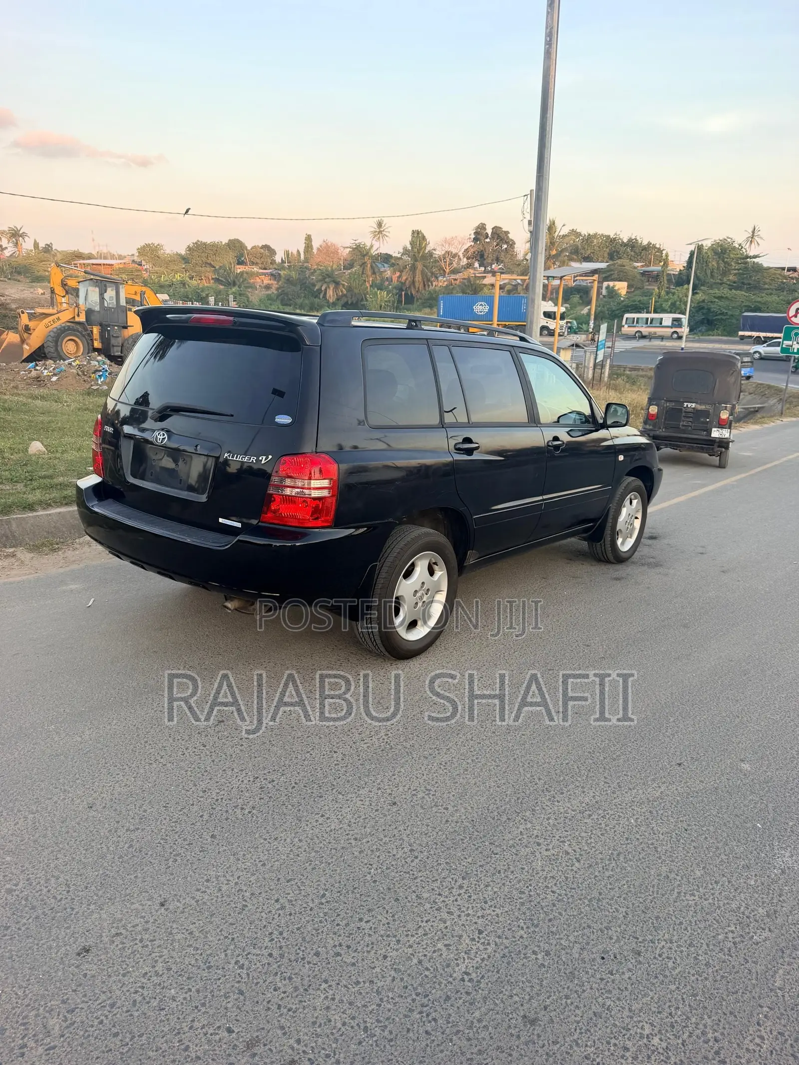 Toyota Kluger 2002 Black