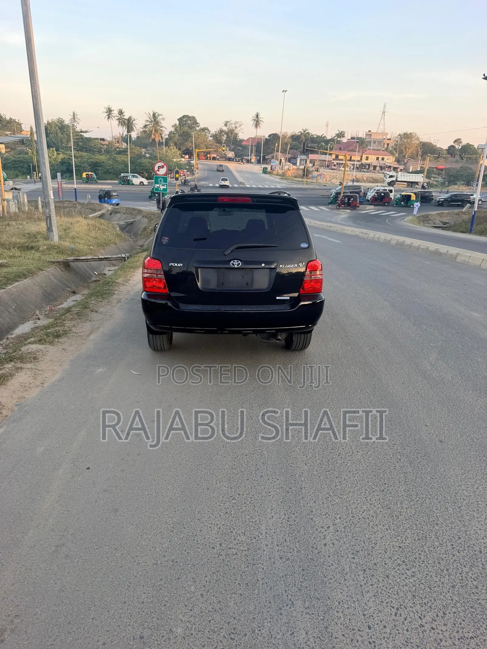 Toyota Kluger 2002 Black