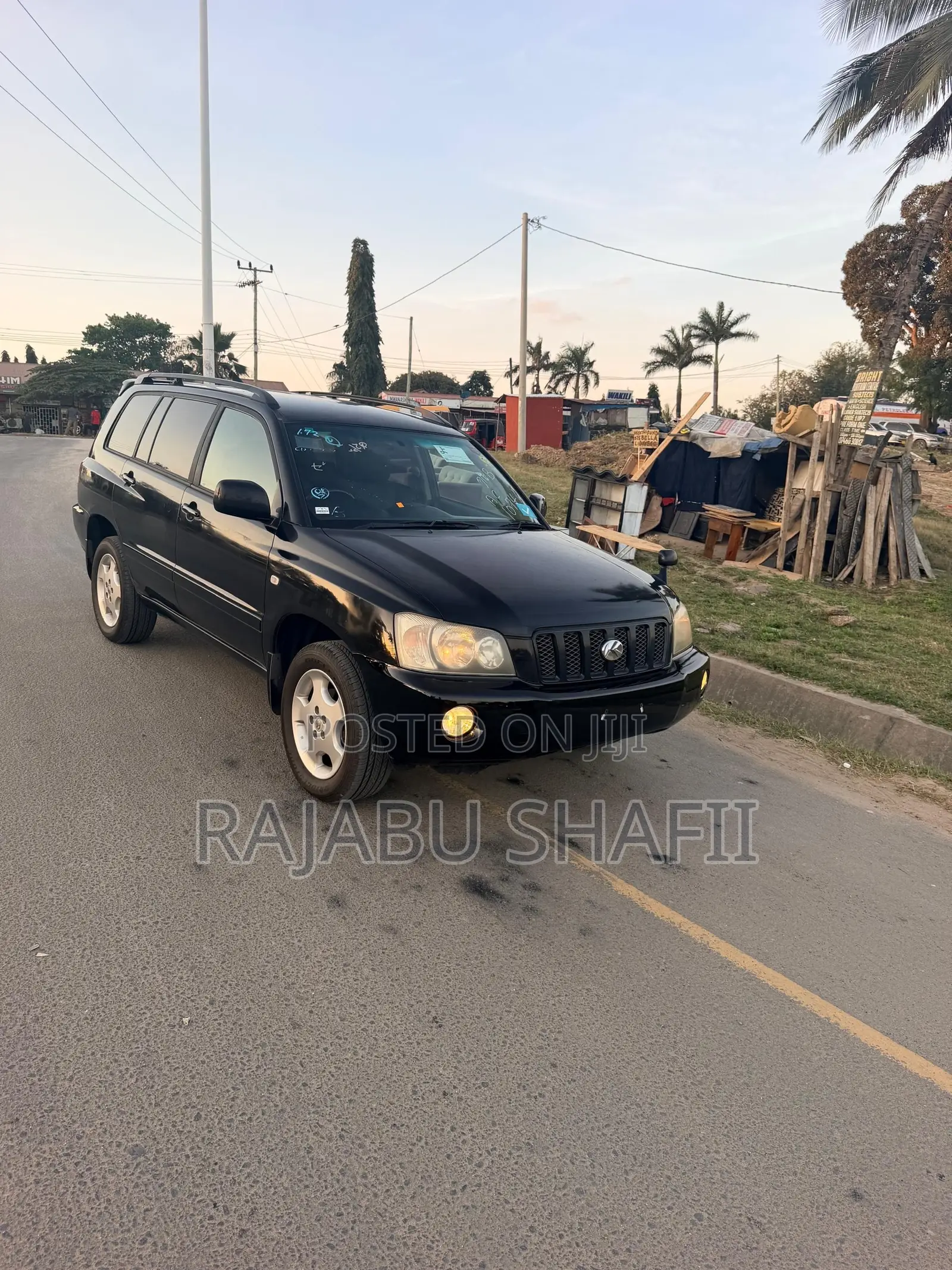 Toyota Kluger 2002 Black