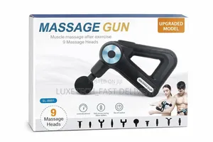 Percussion 9-in-1 Massage Gun – 9 Speeds, Type-C Rechargeable