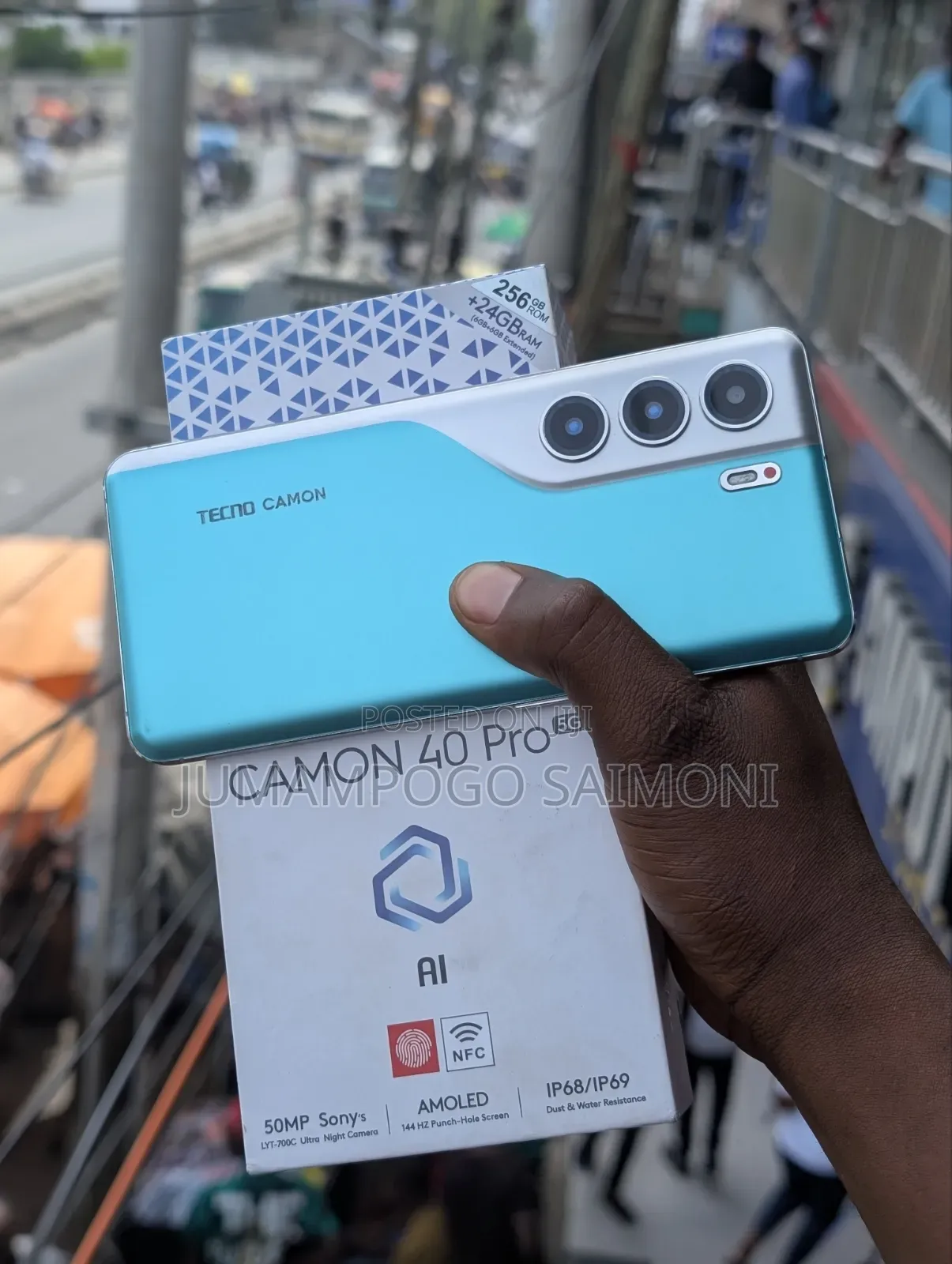 New Tecno Camon 40 Pro 5G 256 GB