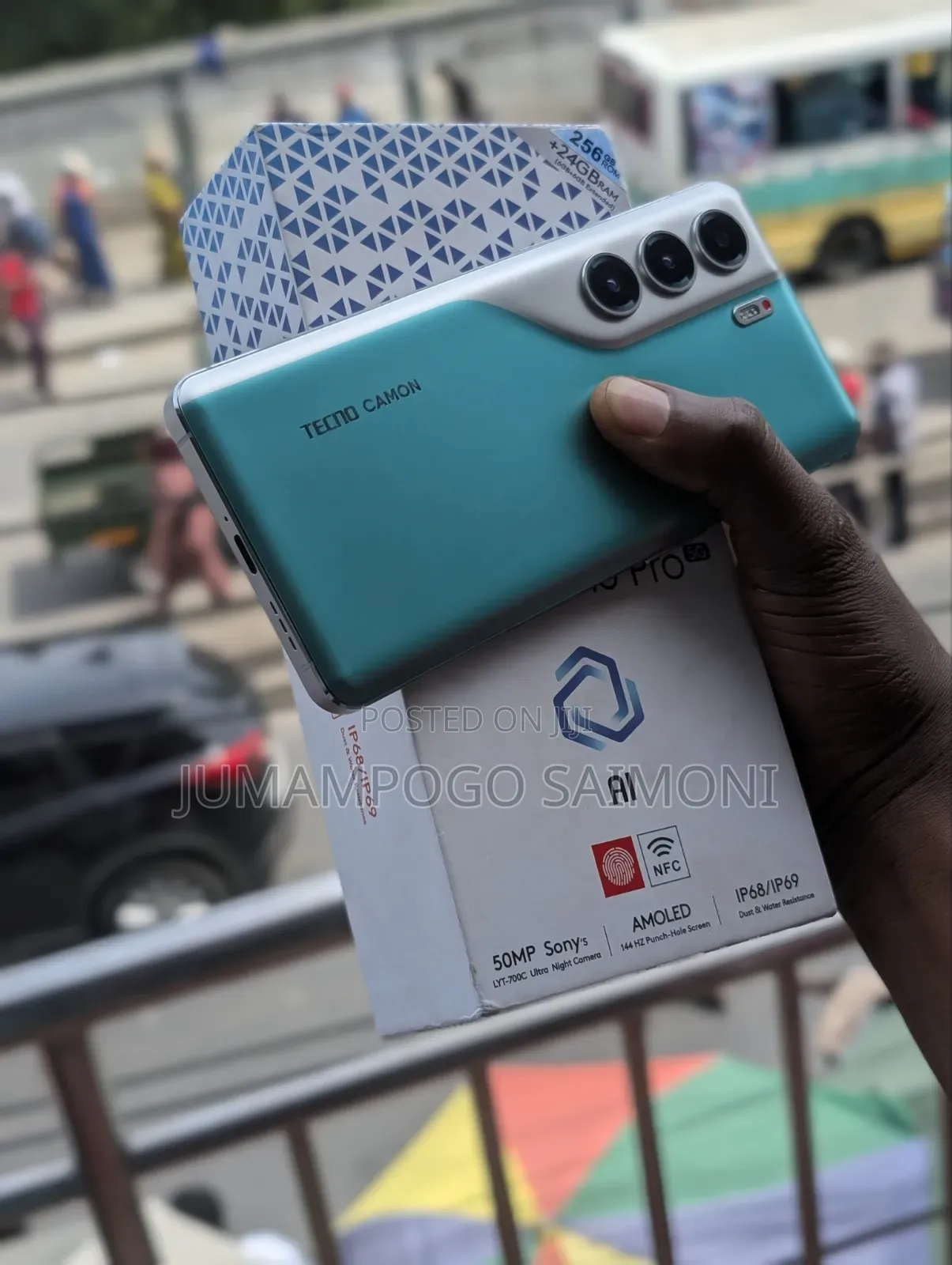 New Tecno Camon 40 Pro 5G 256 GB