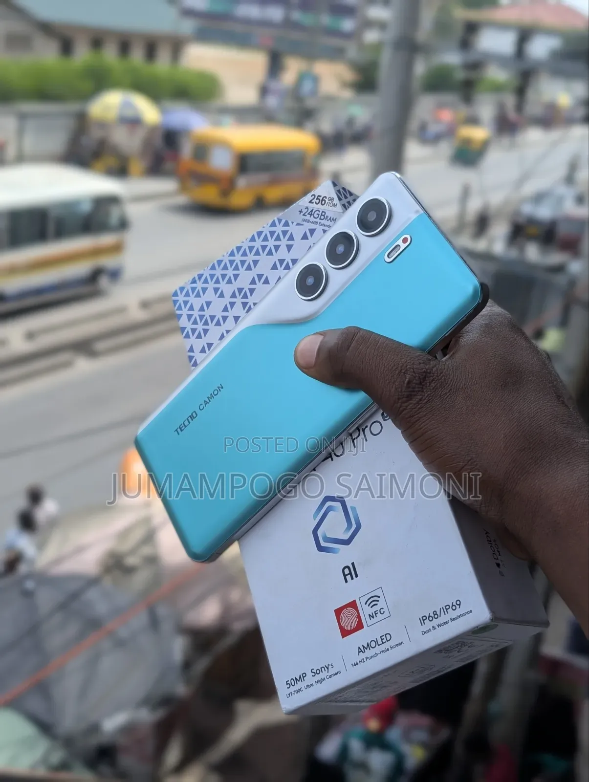 New Tecno Camon 40 Pro 5G 256 GB