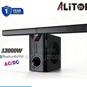 Alitop SP-2506 Soundbar and Subwoofer System