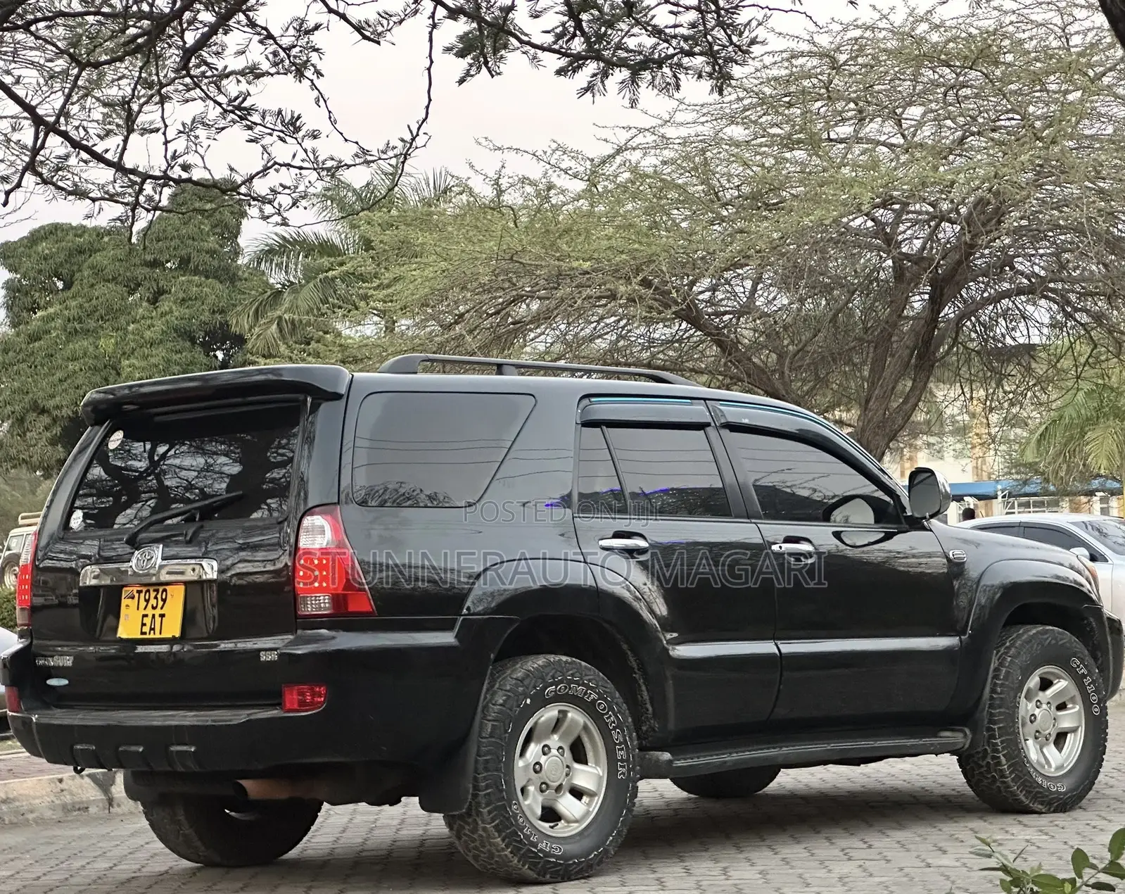 Toyota Hilux Surf 2007 Black