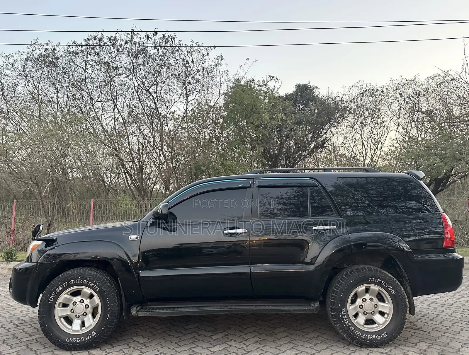 Toyota Hilux Surf 2007 Black