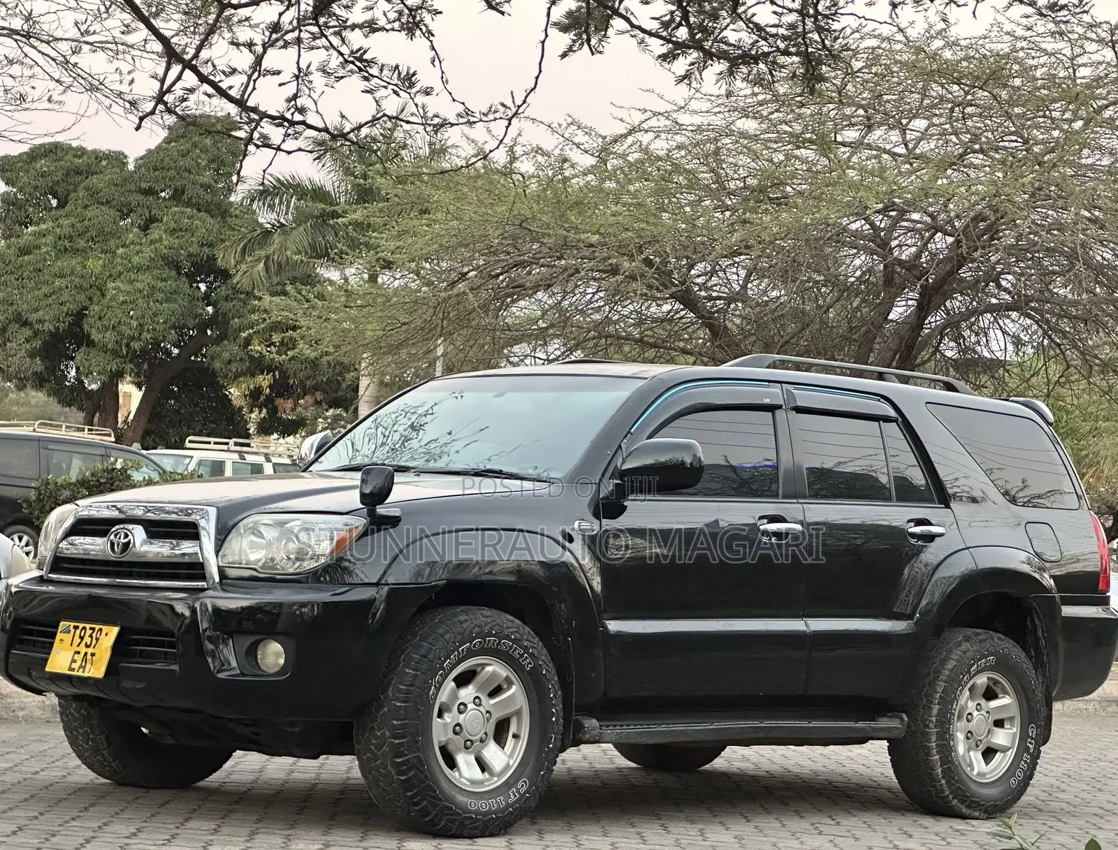 Toyota Hilux Surf 2007 Black