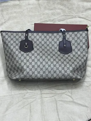 Gucci GG Supreme Canvas Tote Bag