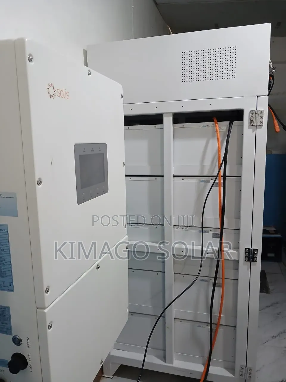Industrial Backup 50kW Inverter 150kWh High Voltage Lithium Battery