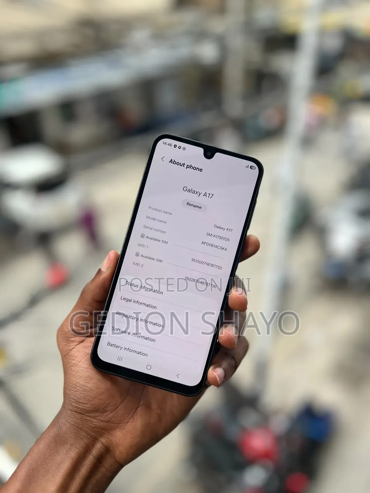 Samsung Galaxy A17 5G 128 GB Black