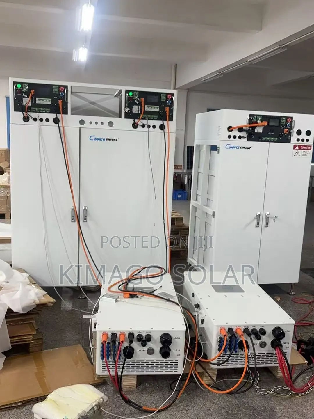 Continuous Factory Backup Power: 50kW 3-Phase 150kWh System