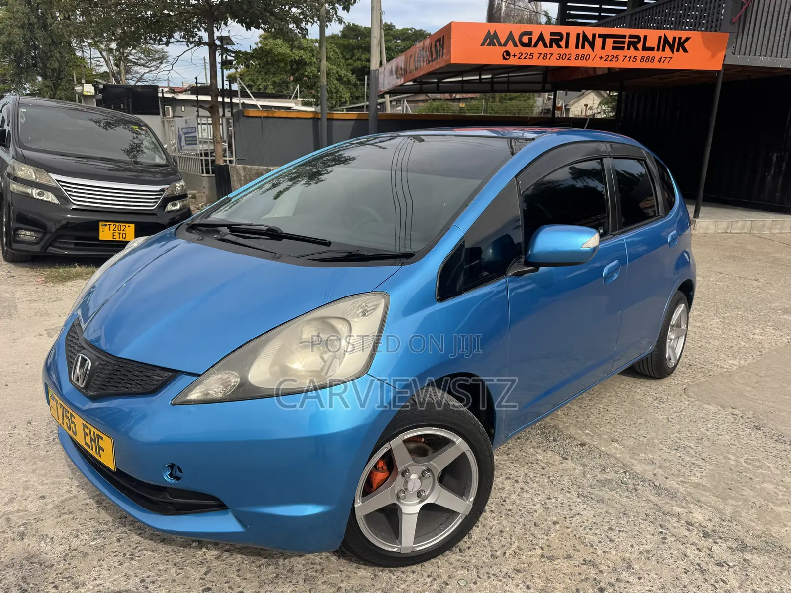 Honda Fit Automatic 2008 Blue