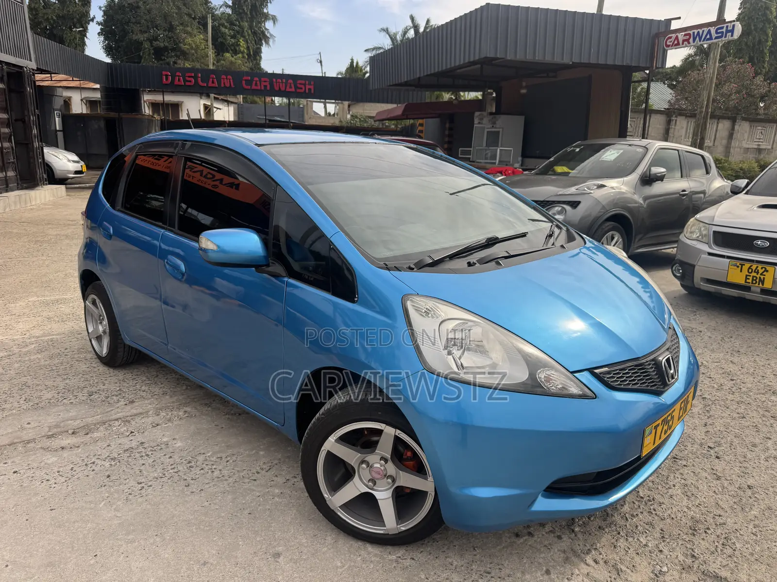 Honda Fit Automatic 2008 Blue