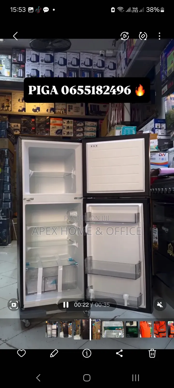 Midea 132L Fridge