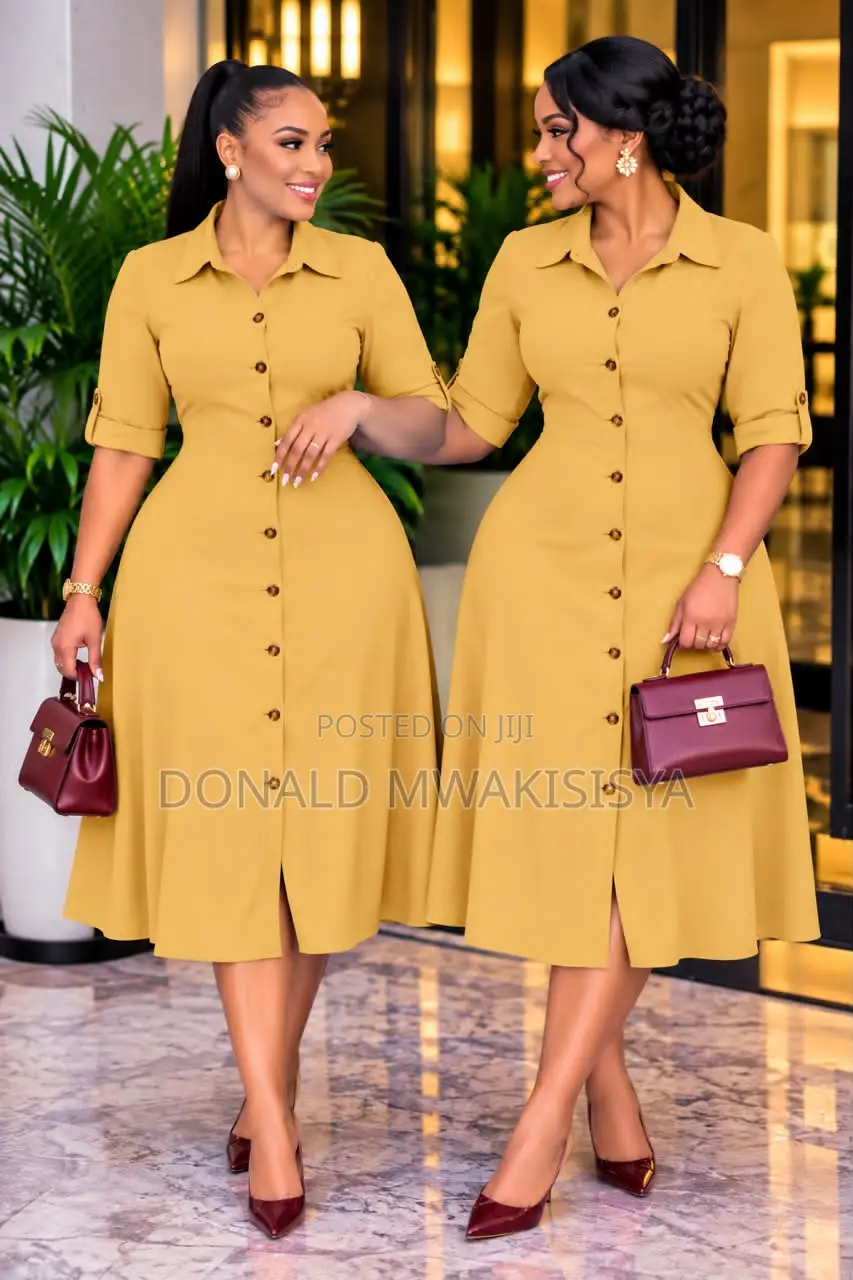 Official Button Dress - Boss Lady Edition 2026