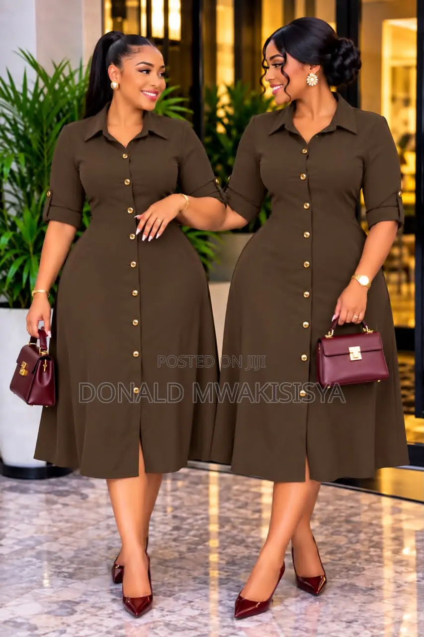 Official Button Dress - Boss Lady Edition 2026