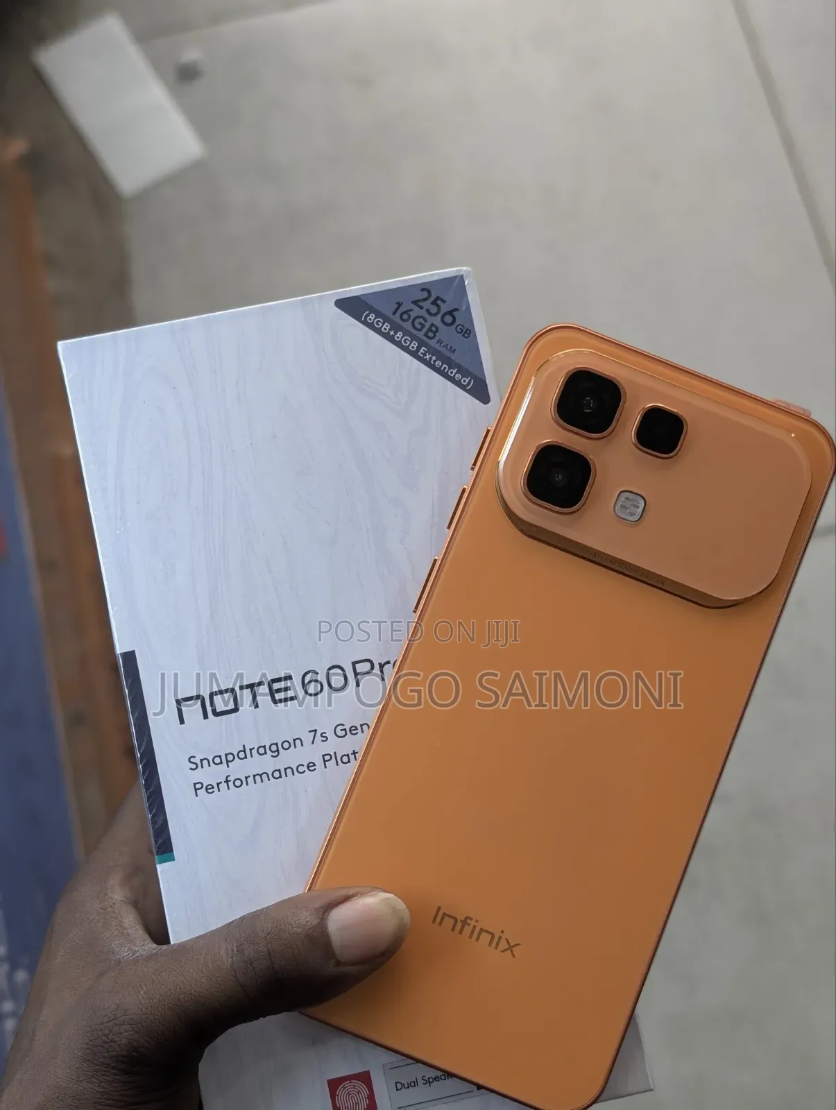 New Infinix Note 60 Pro 256 GB Orange
