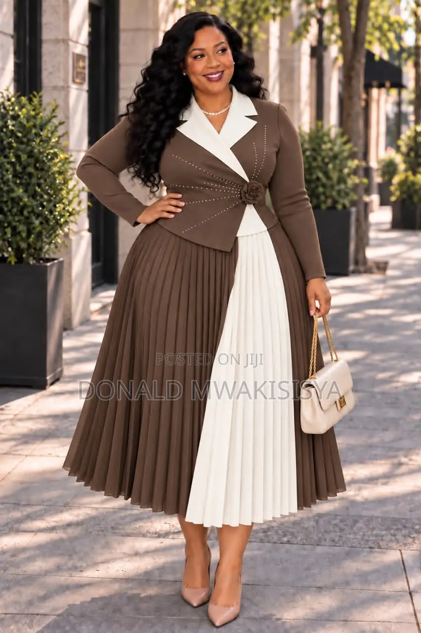 Pleated Boss Lady Dress - Turkey Edition 2026