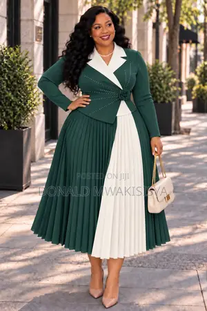Pleated Boss Lady Dress - Turkey Edition 2026