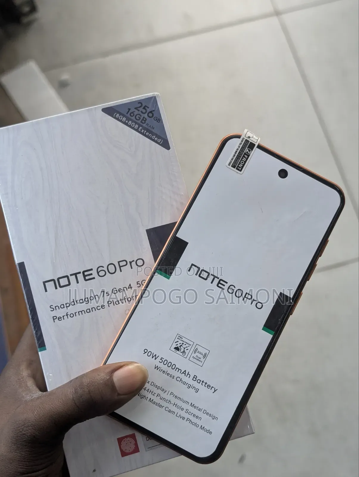 New Infinix Note 60 Pro 256 GB
