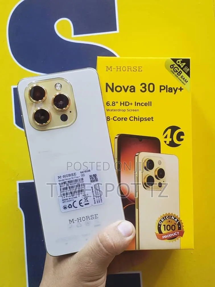 New Mobile Phone 64 GB Black