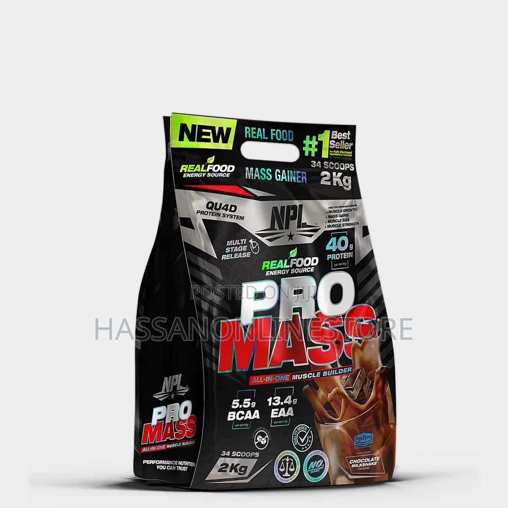 NPL Pro Mass Mass Gainer 2Kg