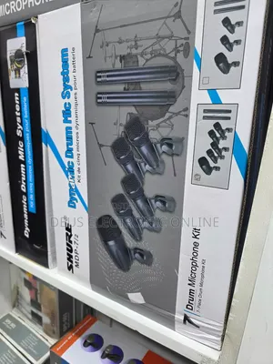 Shure Full Et Microphone Drum Set 350,000