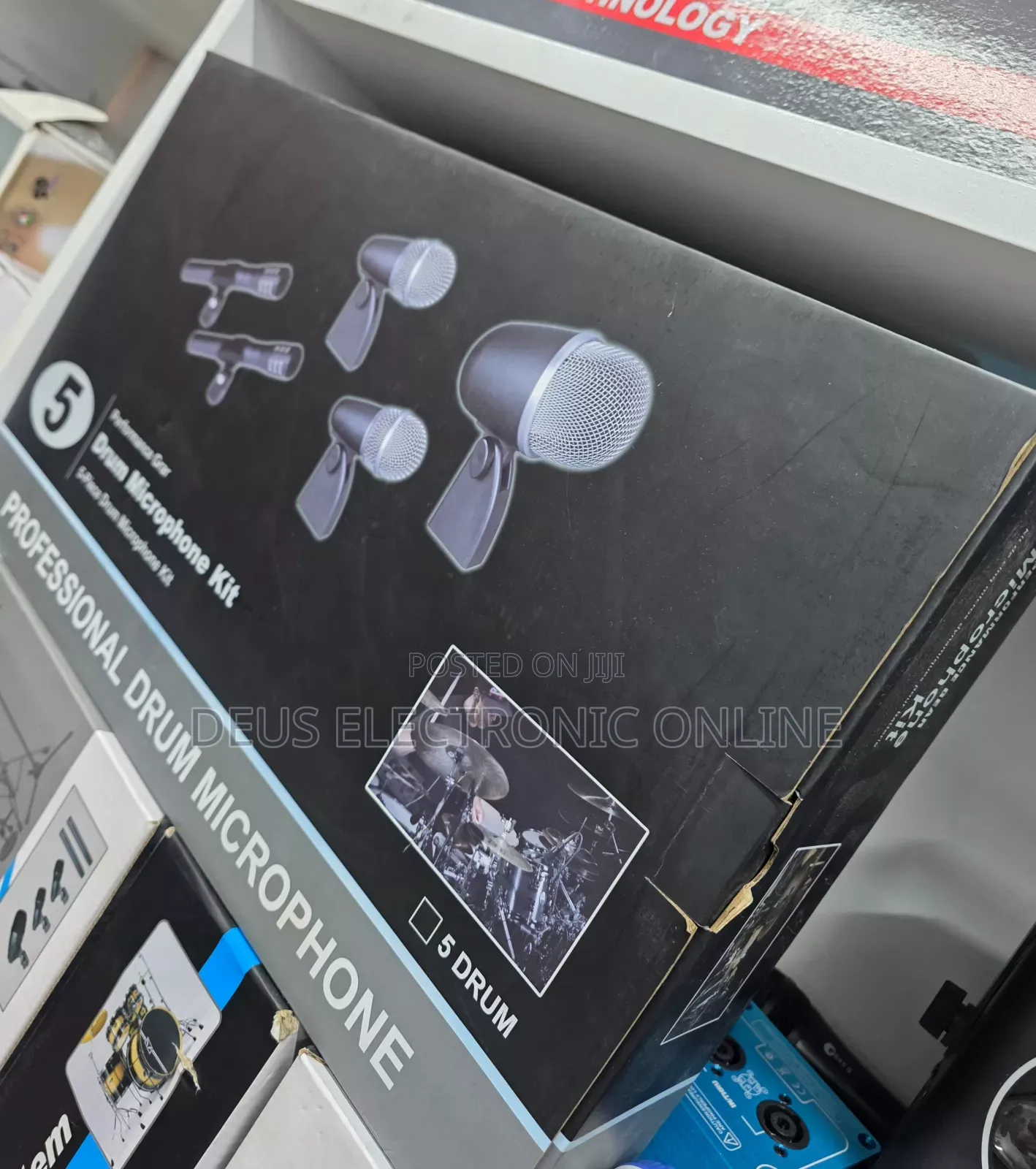 Shure Full Et Microphone Drum Set 350,000